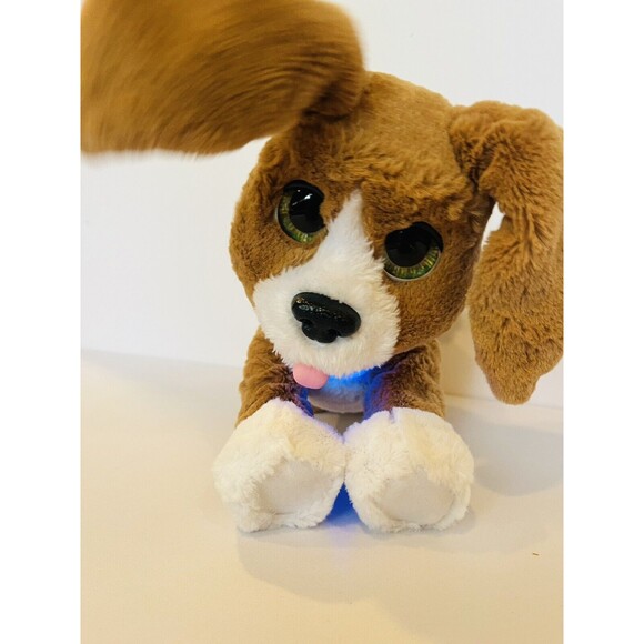 Hasbro FurReal Chatty Charlie The Barkin' Beagle Interactive Dog Toy Pet Plush - Picture 1 of 6